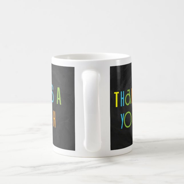 Färdigt tack en Bunch Tack Kaffemugg (Handtag)