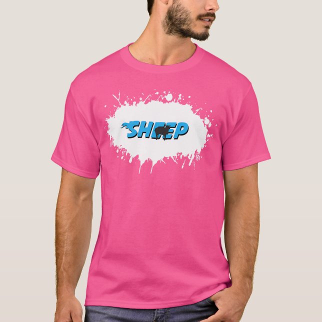 Fårdjuret Stänk Lover T Shirt (Framsida)
