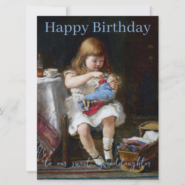 Fardottern i mor Grattis på födelsedagen (Framsida)