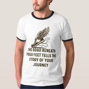 Färdtråd: Vägen under maten T Shirt