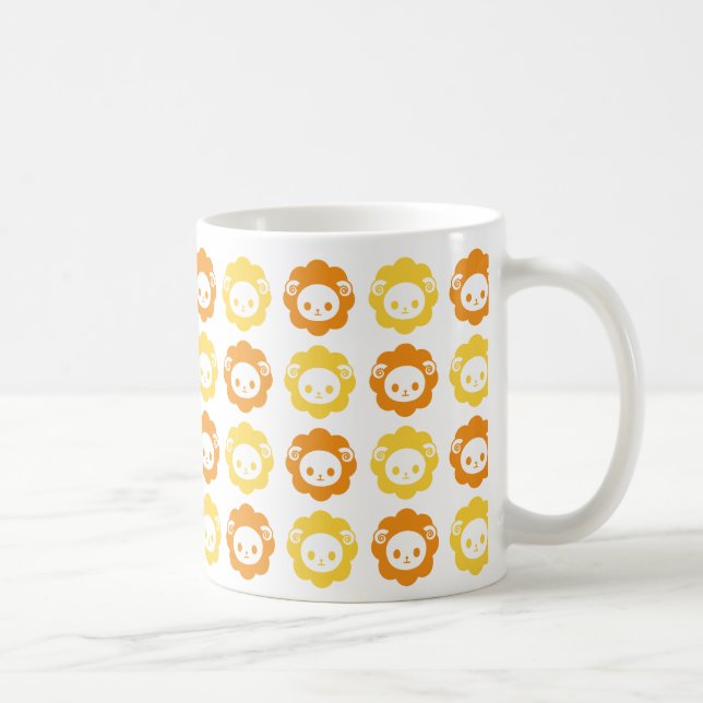 fårens orange kaffemugg (Höger)