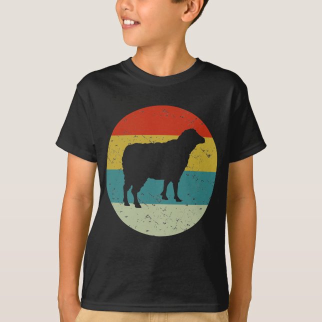fårens vintage t shirt (Framsida)