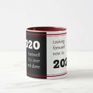 FAREWELL 2020 Tittar framåt 2021 Nytt år Mugg