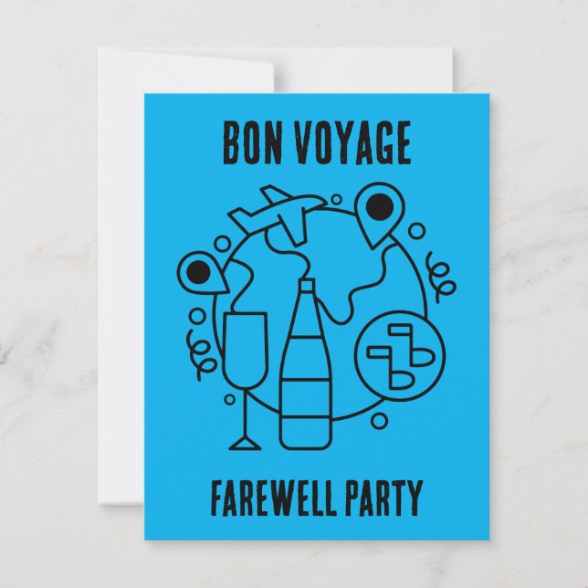 Farewell Bon Voyage Party (Framsida)