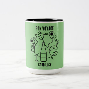 Farewell Bon Voyage Party Två-Tonad Mugg