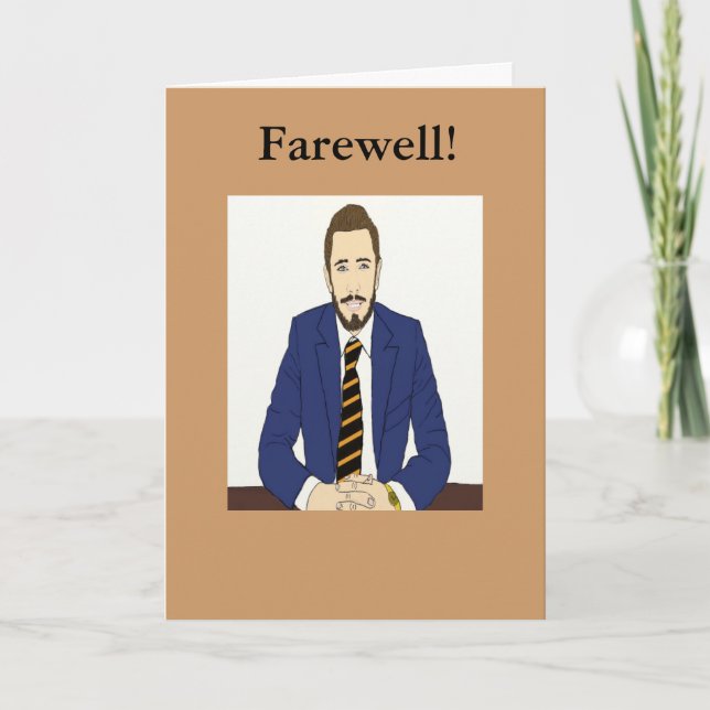 Farewell Card Kort (Framsida)