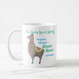 Farewell Colleague - Miss Your Drama Llama Kaffemugg