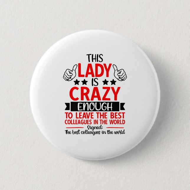 Farewell Coworker Leaving Job, Coworker Going Away Knapp (Framsida)