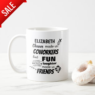 Farewell Coworking Chef - vi är Vänner Anpassnings Kaffemugg