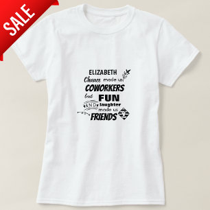 Farewell Coworking Chef - vi är Vänner Anpassnings T Shirt