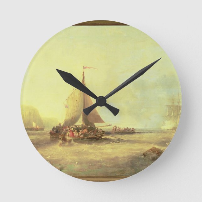 Farewell, Fair England, 1858 Rund Klocka (Framsida)