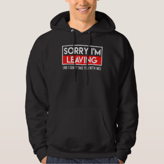 Farewell-kollega förra arbetsdagen hoodie