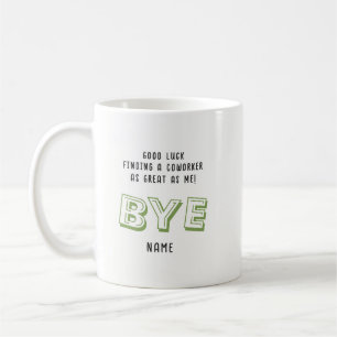 Farewell Kollegan, inga Underbara medarbetare som Kaffemugg