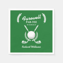 Farewell Pension Golf Klubbs Wandeme Théed Party