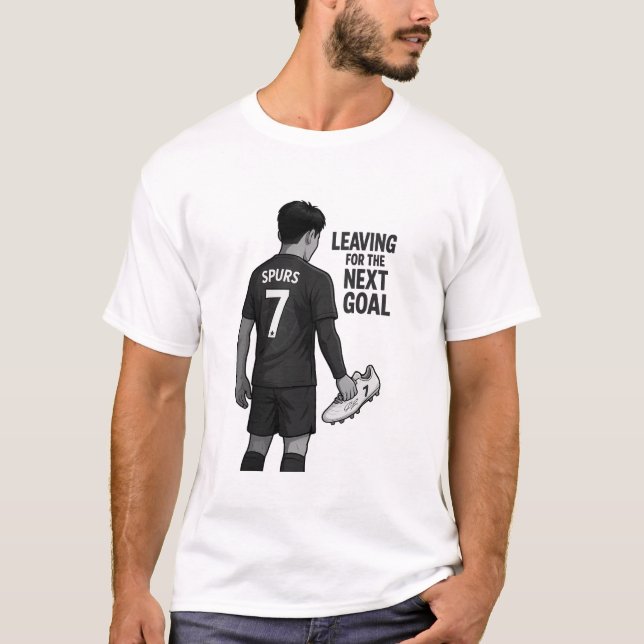 Farewell Soccer Legend | Nummer 7 Tribute Art T Shirt (Framsida)