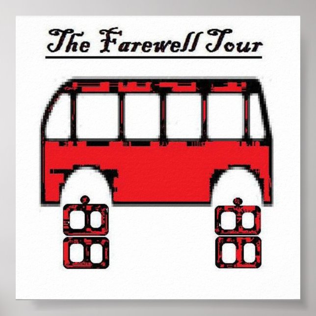 Farewell Tour Poster (Framsidan)
