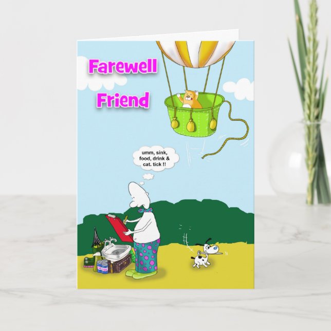 farewell-vän kort (Framsida)