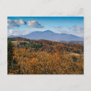 Farfaderberget i Fall, North Carolina Vykort