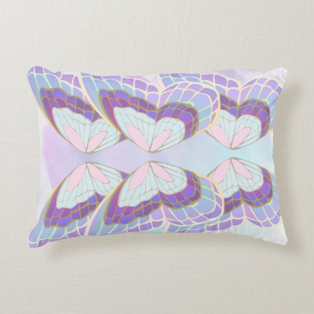 farfalla decorativa elegante prydnadskudde (Framsidan)