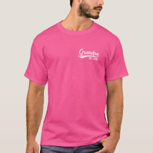 Farfar 2008 Farfar Est. 2008 Grandpa Est 200 T Shirt