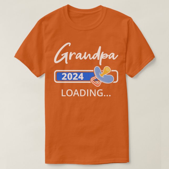 Farfar 2024-lastning som jag befordrade till farfa t shirt (Design framsida)