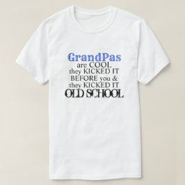Farfar är coolans bästa old school, gulliga citat t shirt