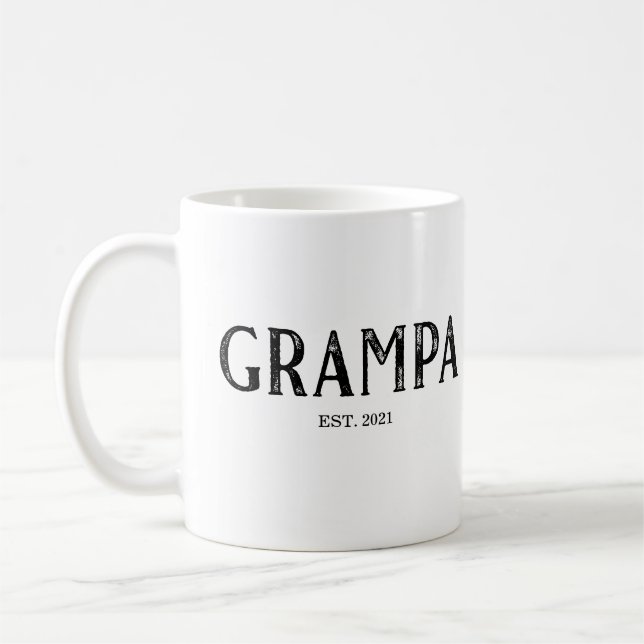 Farfar År då det grundades Kaffemugg (Vänster)