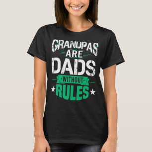 Farfar är Pappor utan Regler Fars dag T Shirt