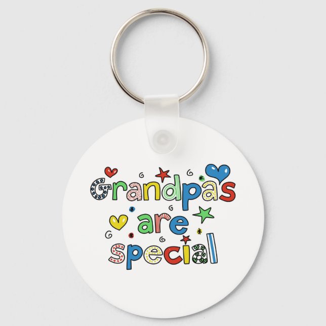Farfar är Speciella Nyckelring (Framsida)