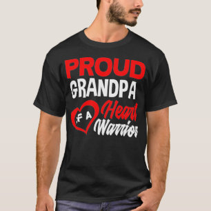 Farfar av hjärt - kärlkramp Kongenital hjärtedefek T Shirt