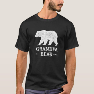 Farfar Bear Funny Far-dagars familjedesign för dig T Shirt