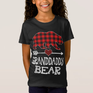 Farfar Bear jul jul Pajama Red Play Buffalo T Shirt