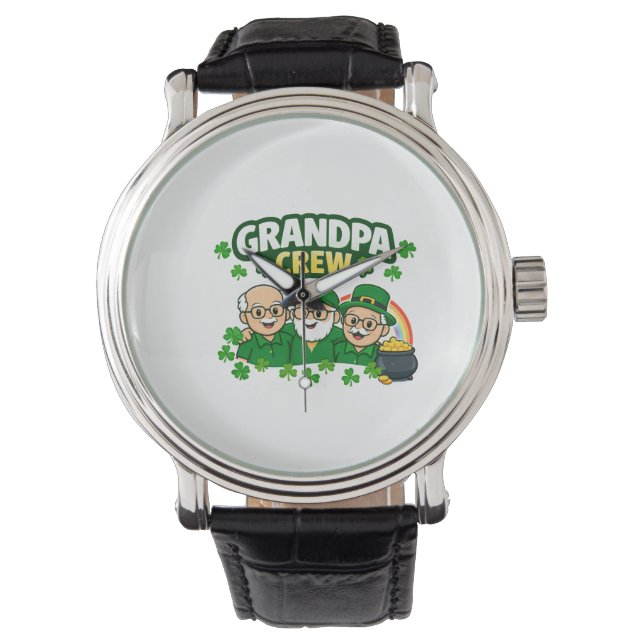 Farfar Besättning Armbandsur (Framsida)