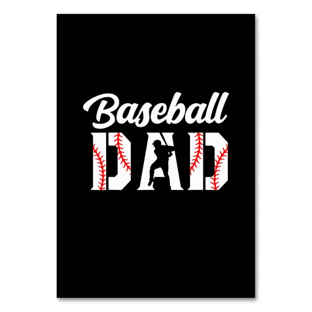 Farfar Citat | Baseboll Pappa Bordsnummer (Framsidan)