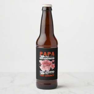 Farfar Citat   Pappa Och Sonson Ölflaska Etikett
