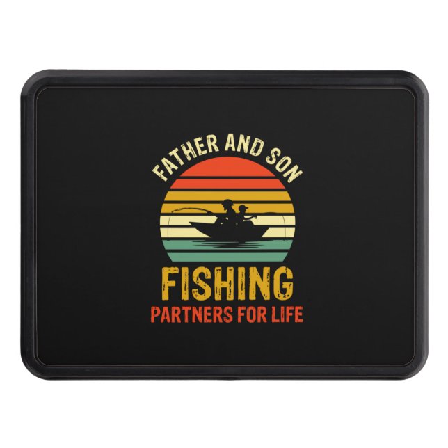 Farfar citerar Far och son Fishing Partner Dragkroksskydd (Framsidan)