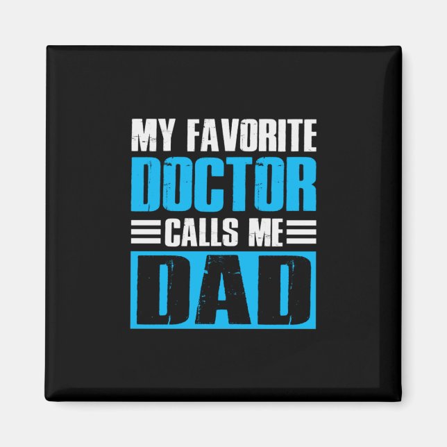 Farfar citerar Min favoriter Doktor ringer mig Pap Magnet (Framsidan)