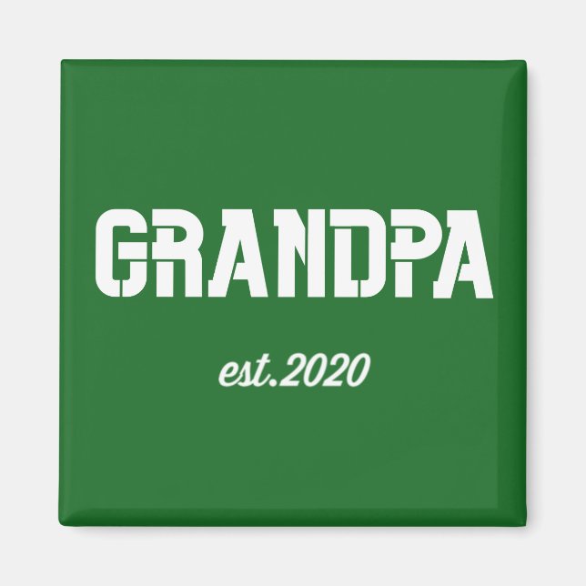 +Farfar est. 2020 Magnet (Framsidan)