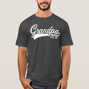 Farfar est 2024 för farfar att vara t shirt