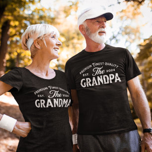 Farfar est 2024 New Grandfather Gramps T Shirt