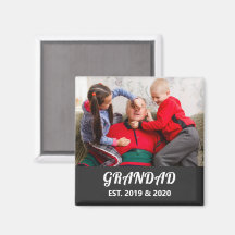 Farfar Etablerad Foto Fet Vit Typografi