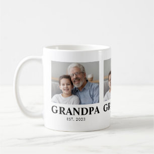 Farfar etablerade foto farföräldrar dag kaffemugg