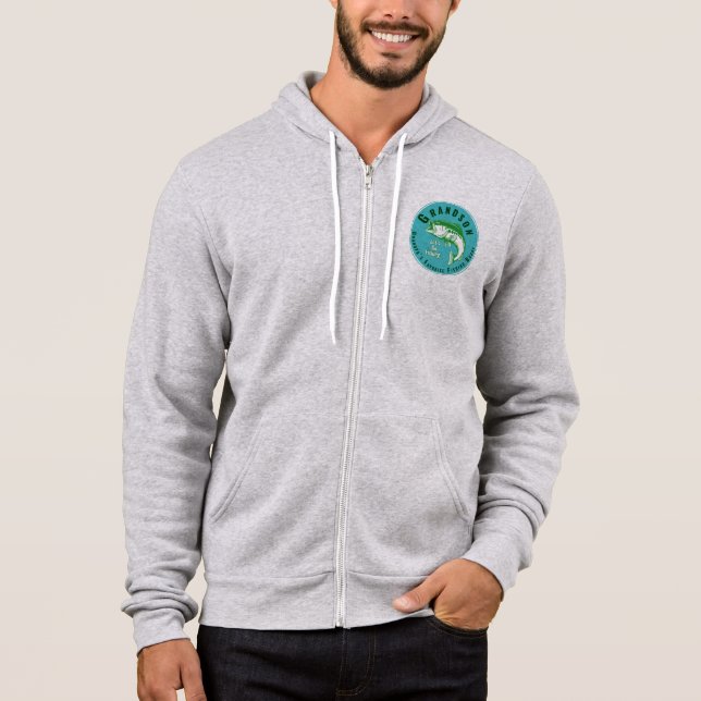 Farfar favoritfiskekompis t shirt (Framsida)