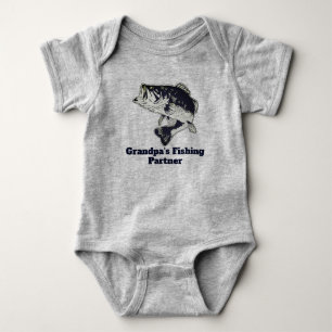 Farfar Fishing Partner Bass Fish Shirt T