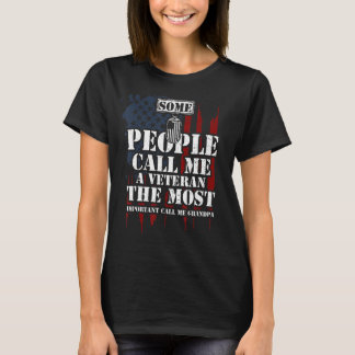 Farfar, folk kallar mig en veteran... t shirt
