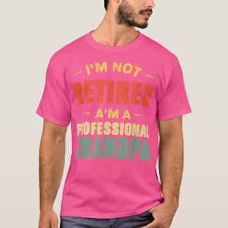 Farfar För manar Fars dag pensionerad farfar  T Shirt