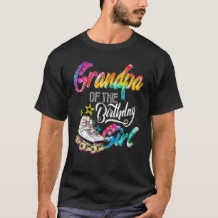 Farfar från Birthday Girl Roller Skates Bday Sk T Shirt