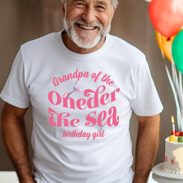 Farfar från Oneder Havets Sjöjungfru födelsedag T Shirt
