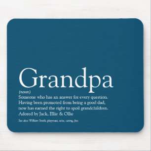 Farfar Grandfather Grandad Pappa Definition Blue Musmatta