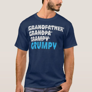 Farfar Grandpa Grampy Grumpy för manar T Shirt